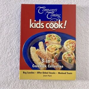 5/$35 Vintage Company’s Coming Lids Cook 3in1 Collection Cookbook